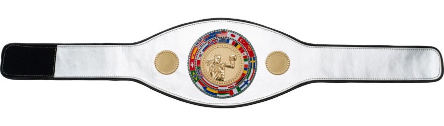 FEMALE CHAMPIONSHIP BELT-PROFLAG/FLAG/G/FEMBOXG-7 COLOURS